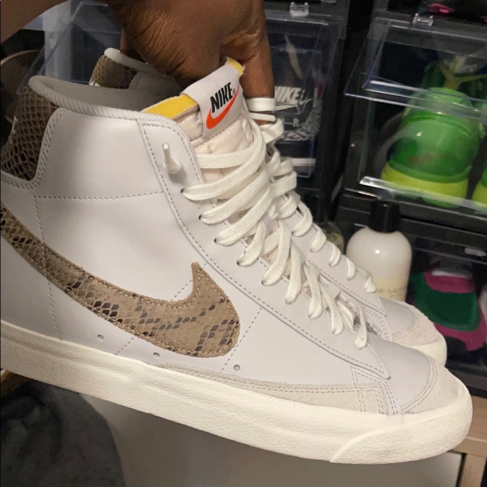 Nike mid blazer snakeskin